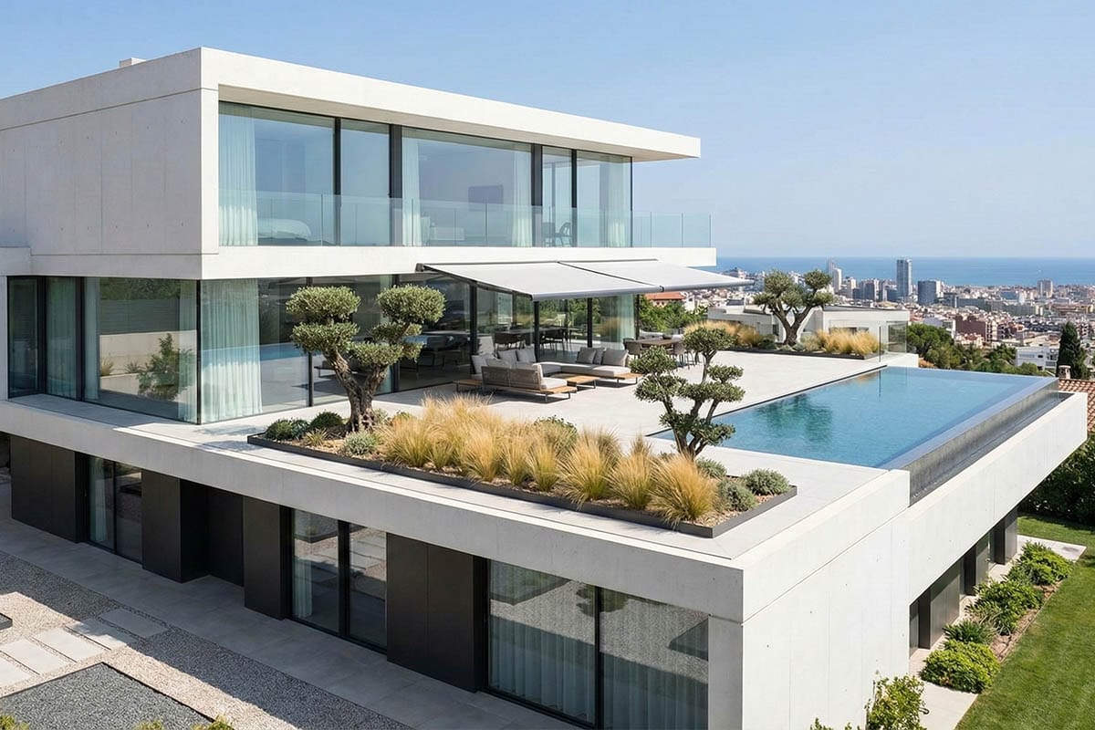 decoración de terraza