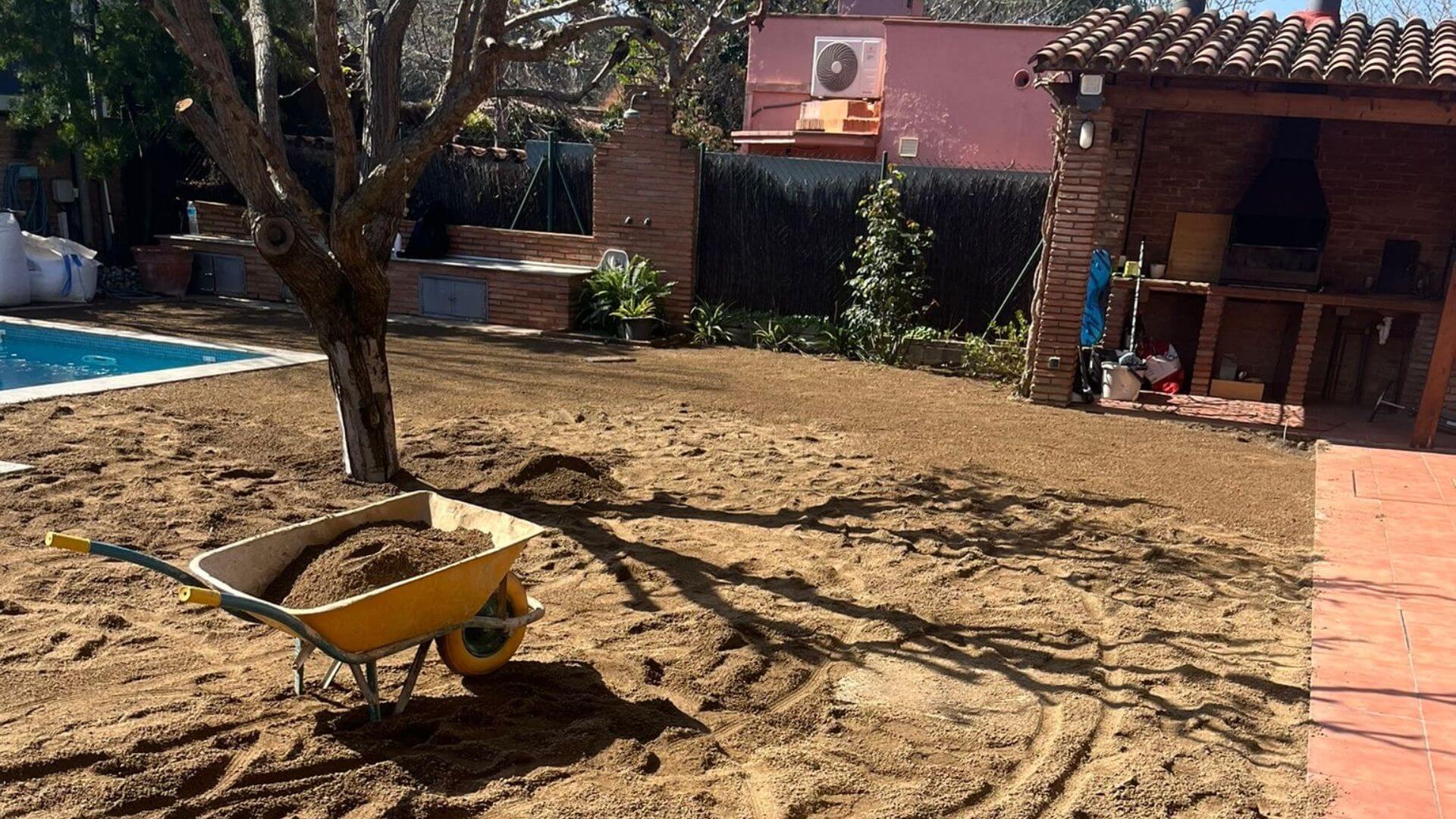 césped artificial en Sant Cugat