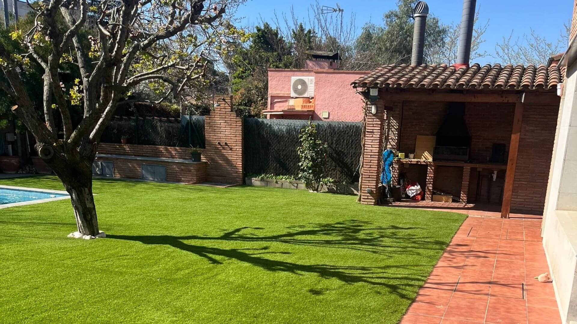 césped artificial en Sant Cugat