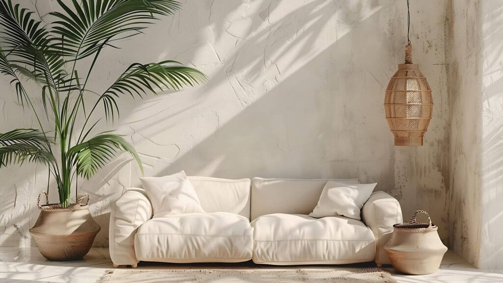 diseño de interiores con plantas
