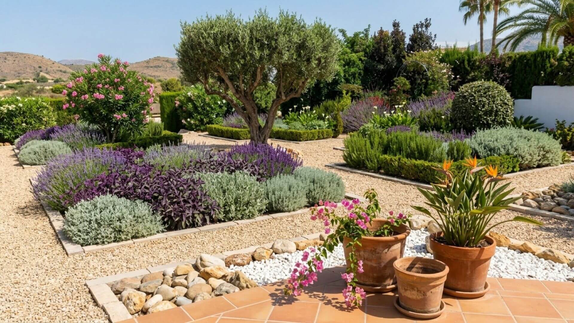 Jardín mediterráneo