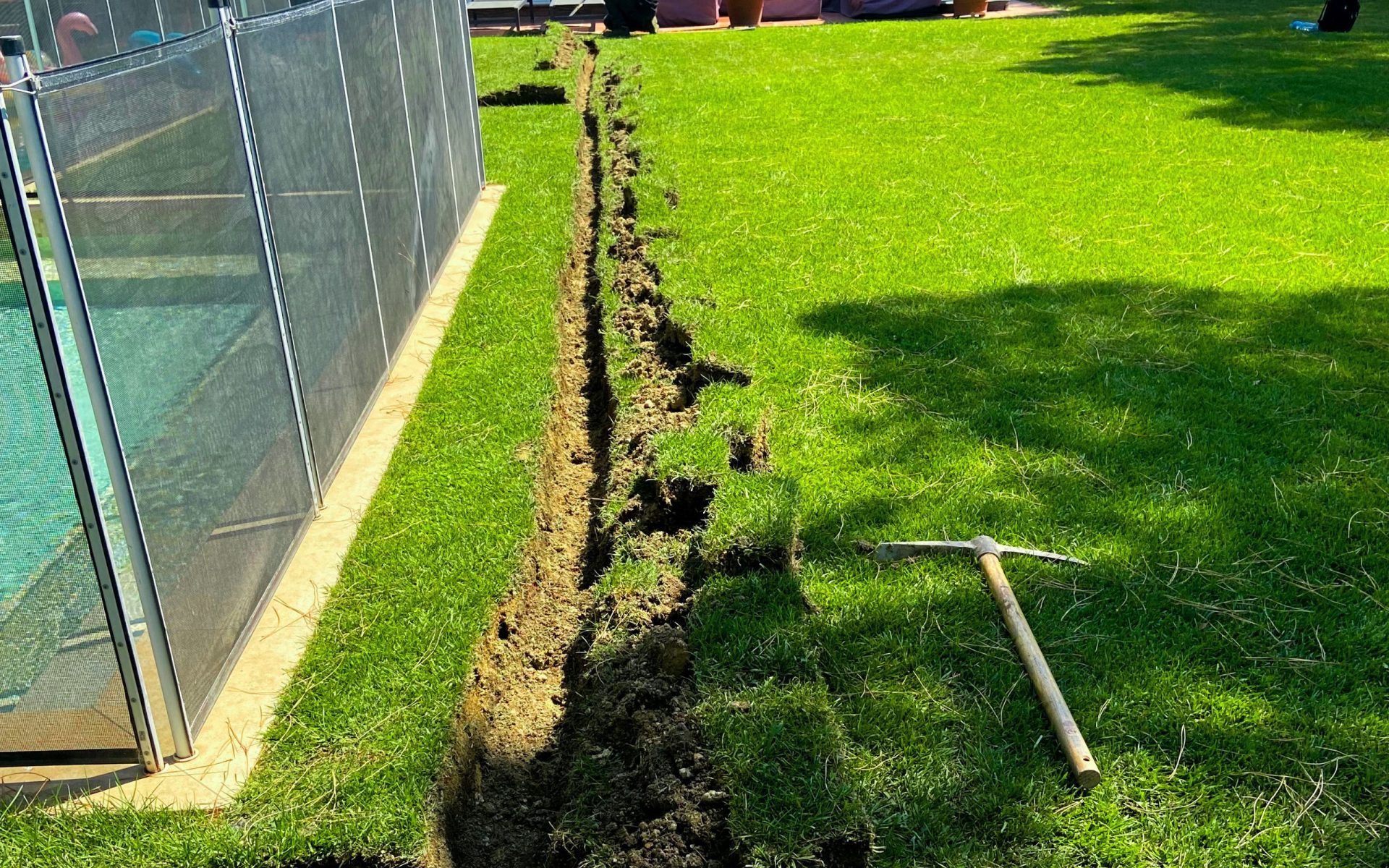 Construcción de jardines en Bellaterra 5
