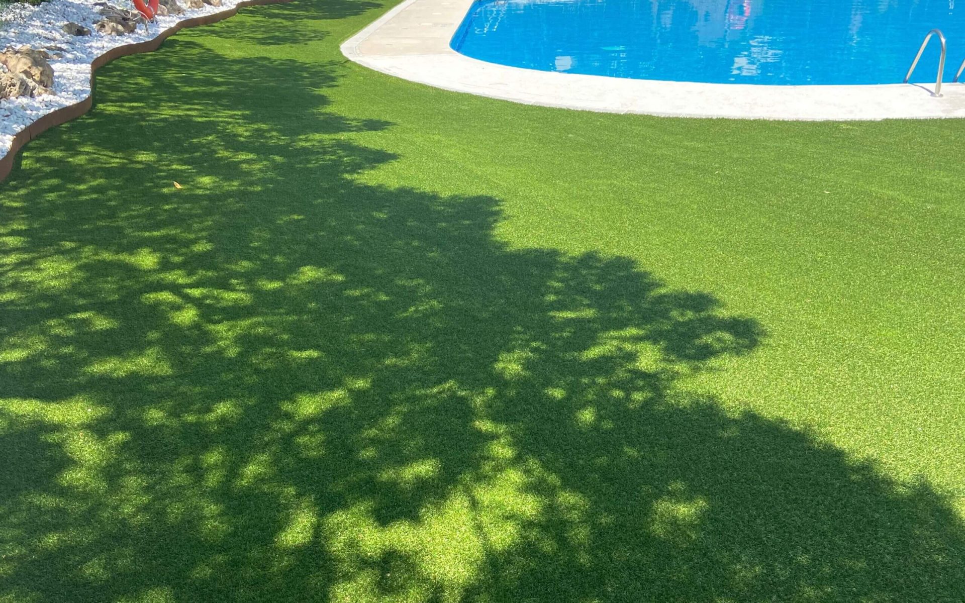 Construcción de jardines en Sitges 4